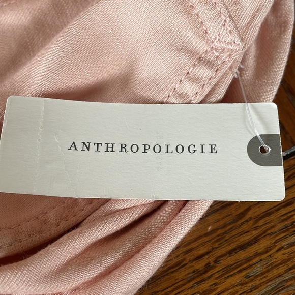 NWT Anthropology Elevenses Pink Rose Pants L - Picture 10 of 13